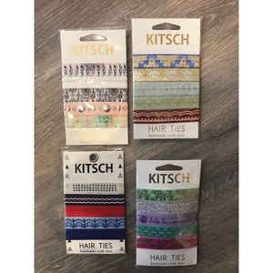 NWT Assorted Kitsch Hair Elastics